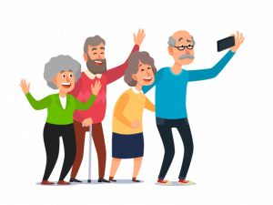 selfie-personas-mayores-personas-mayores-tomando-fotos-telefonos-inteligentes-feliz-grupo-dibujos-animados-personas-mayores-riendo_102902-1043